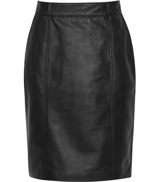 REISS - Kara leather pencil skirt! 8