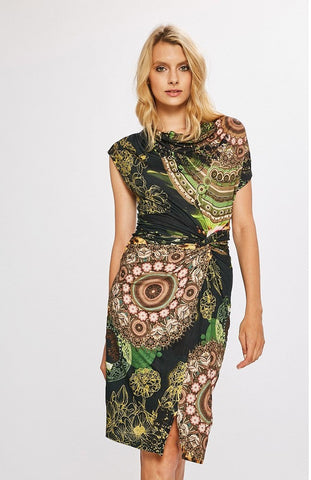 DESIGUAL "Plisiland" dress! 8-10
