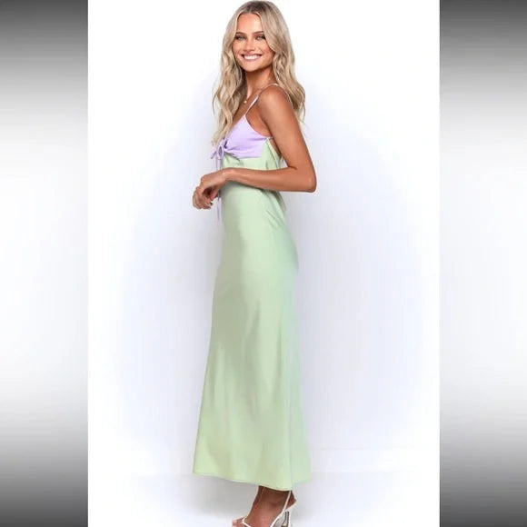 BEGGING BOUTIQUE (BN) ""Fern" green dress! 14