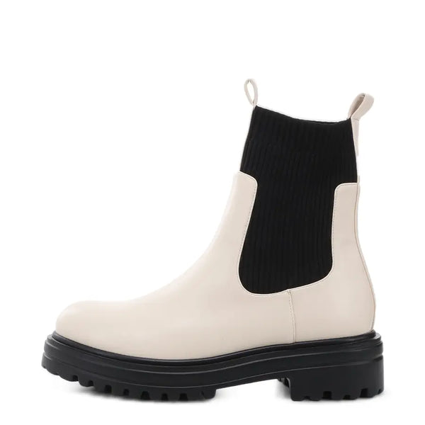 VERALI (BN) "Moses ankle boots - Bone! 39