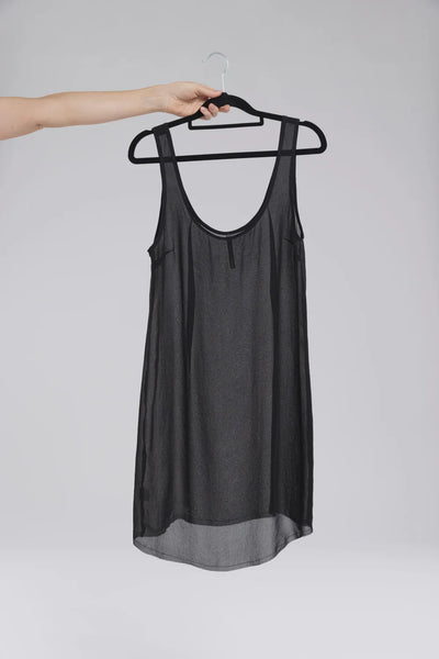 NES (BN) "Electra" slip - Black chiffon! 14