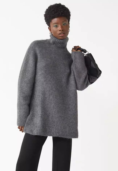 & OTHER STORIES (LN) Mohair & wool oversized knit! 10-14