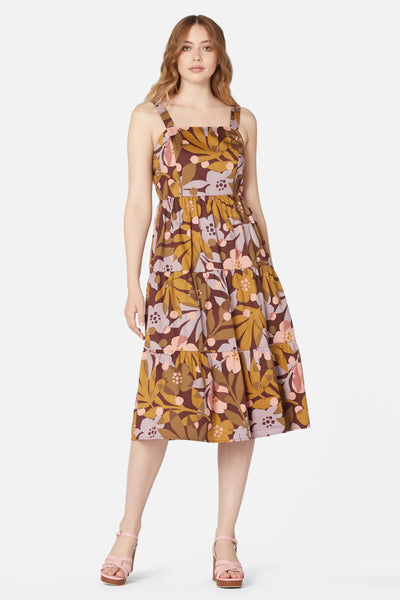PRINCESS HIGHWAY (BN) Organic cotton floral midi dress! 18