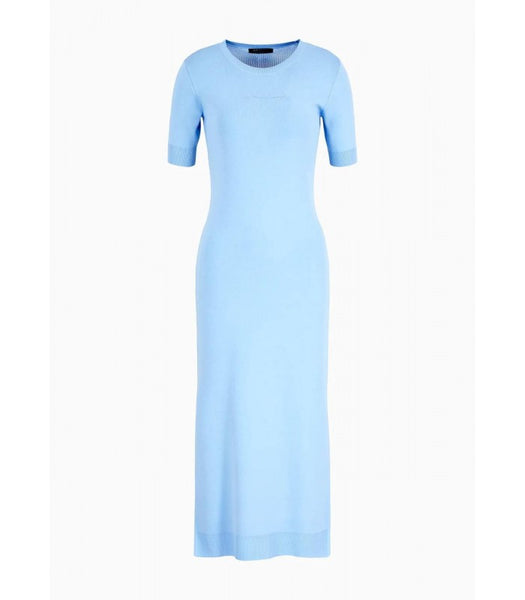 ARMANI EXCHANGE (BN) Mesh panel knit maxi dress! 10