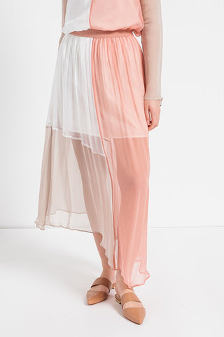 ARMANI EXCHANGE (LN) Colour block sheer skirt! 10