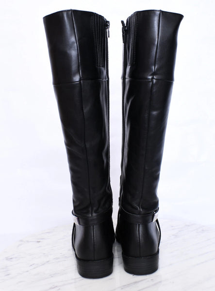 ALFANI "Egila" extended calf leather boots! 8M