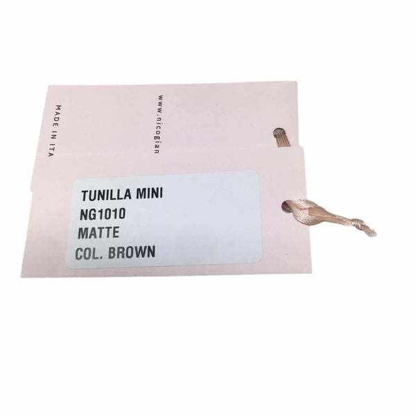 NICO GIANI (ITA)(BN) "Tunilla" mini leather bag!