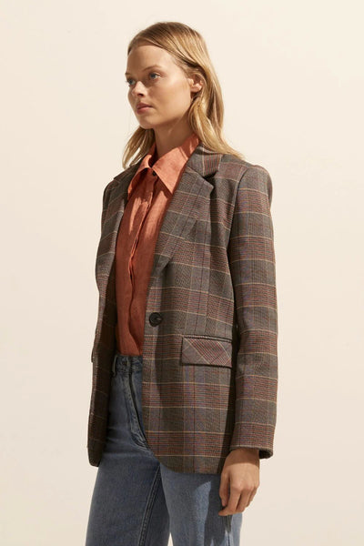 ZOE KRATZMANN (LN) Scout jacket - Clay check! 12