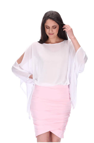 PRETTY BASIC by Augustine - Blush pink meow skirt - Long! 8