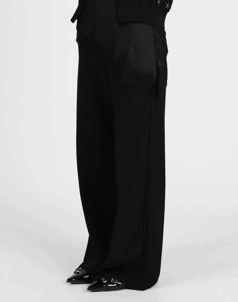 STORM (LN) Wide leg knit Tux pant! 16