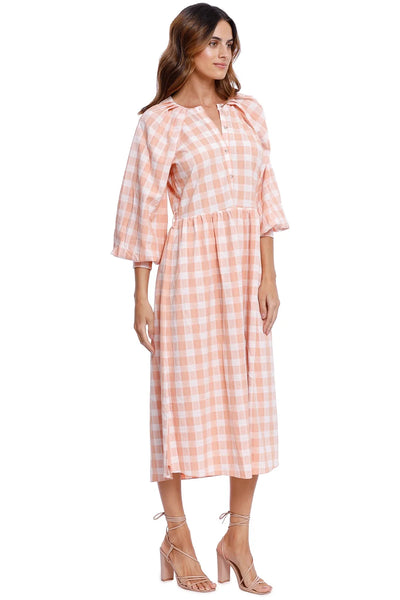 WITCHERY - Gingham midi shirt dress! 10-12