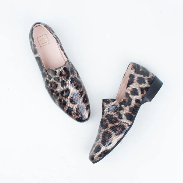 MILA RAINE (LN) "Captain favourite" Leopard loafer! 40