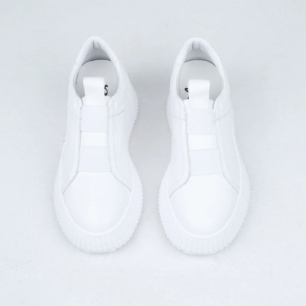 GELATO (LN) "Ferry" leather platform sneakers! 40