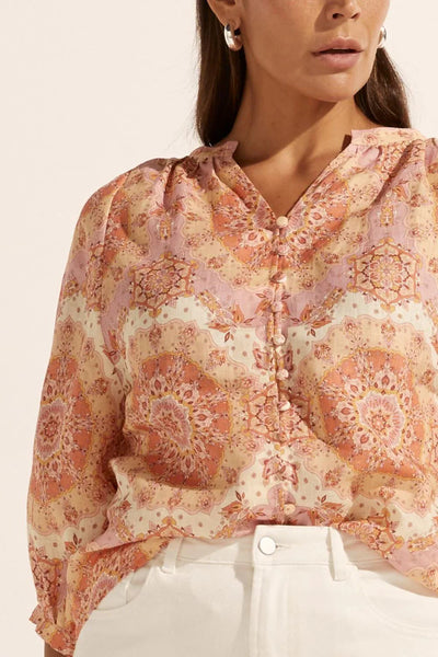 ZOE KRATZMANN - Hanker top - Sunset mosaic print! 12-14