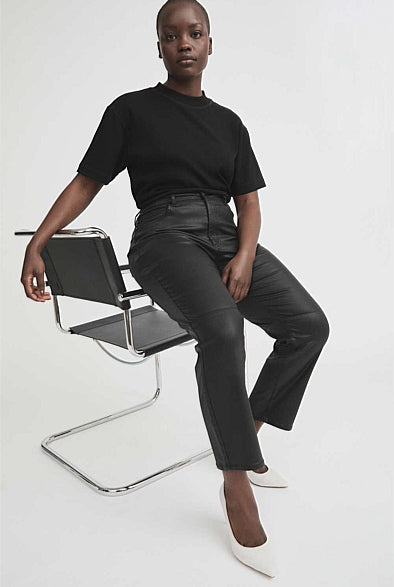 WITCHERY (LN) Coated slim straight jean! 10