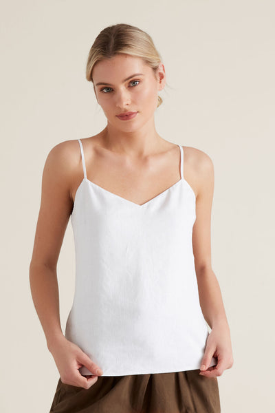 SEED (LN) Orange linen cami! 16
