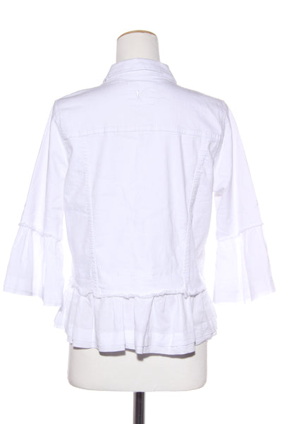 VASSALLI - Frill trim denim jacket! 16