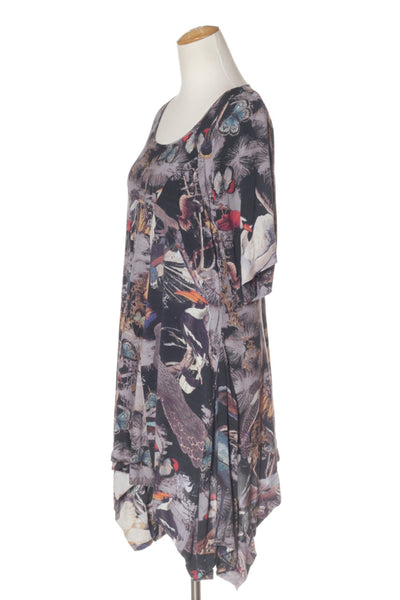 TRELISE COOPER "Birdy Call" tunic dress! 12 - recycle style - 3