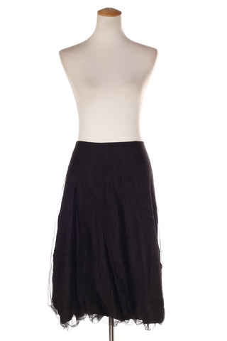 PAULA RYAN - Patterned tulle mesh skirt! 16