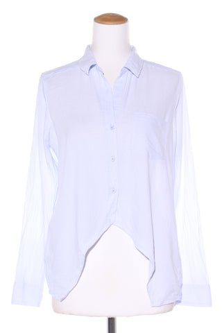 MAX - Hi low pinstripe cotton shirt! 12