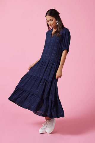 LOOBIE'S STORY - Prague midi dress - Navy self check! 16